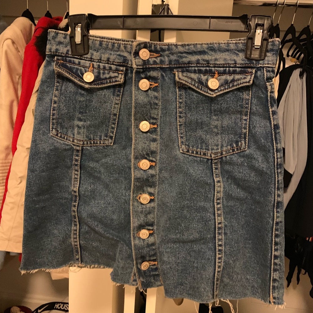 ZARA denim skirt